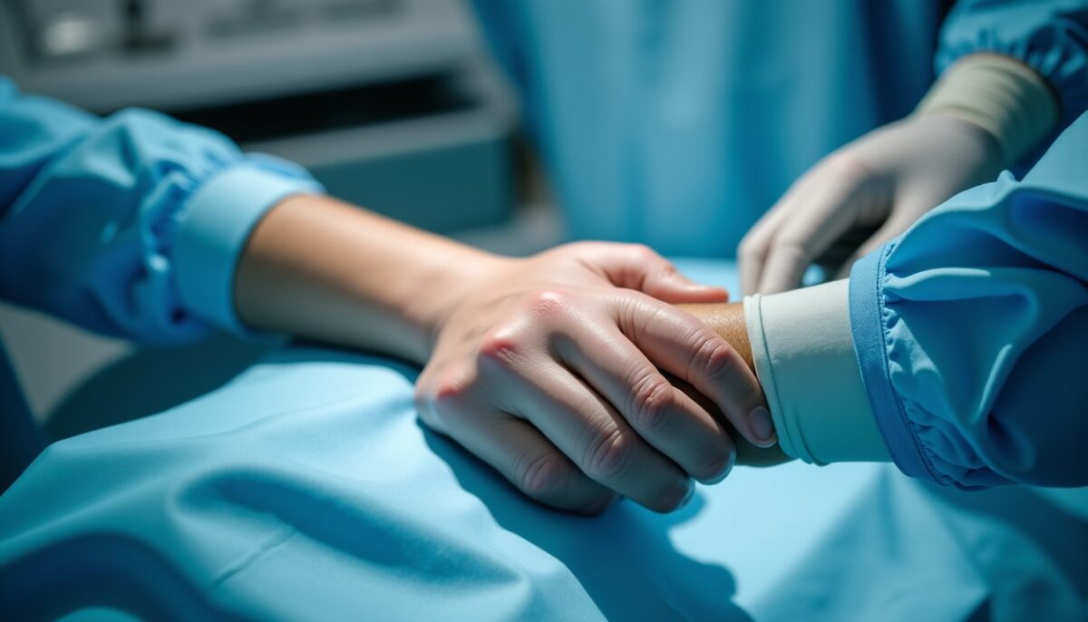 Opération du poignet en 2026 : durée au bloc opératoire et prise en charge post-opératoire